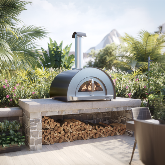 The Artisan Margherita Wood-Fired Countertop Pizza Oven